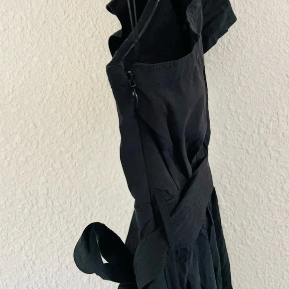 Madewell Ruffle One-Shoulder Midi Dress - Picture 16 of 16